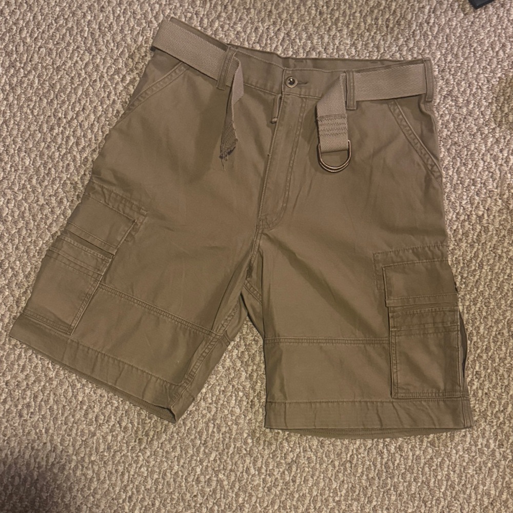 Levis Men's Tan Cargo Shorts Size: 36W/18Inseem